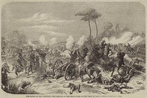 La Batalla del Volturno, la Llegada de los Piamonteses al Campo de Capua de Konrad Grob